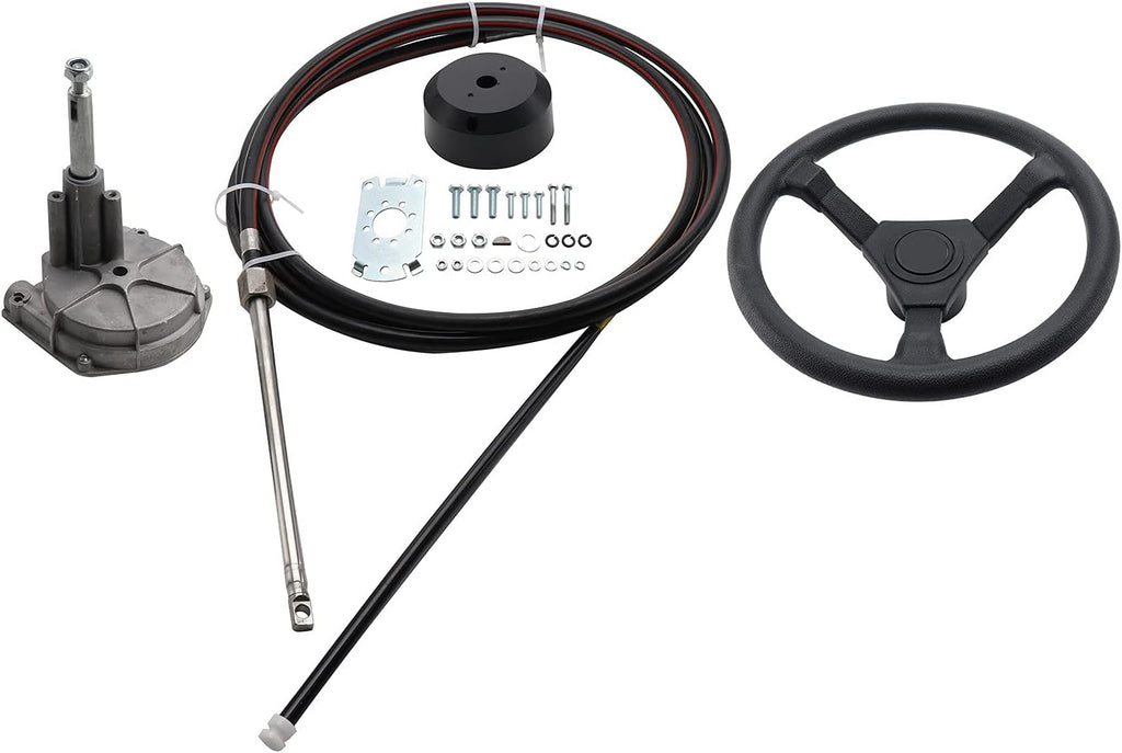 13' Boat Steering Cable with 13 Wheel I8716