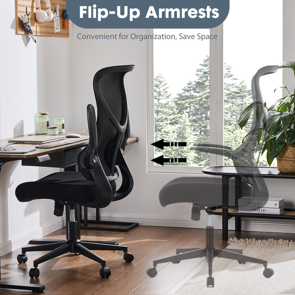 Black Ergonomic Mesh Office Chair N26168