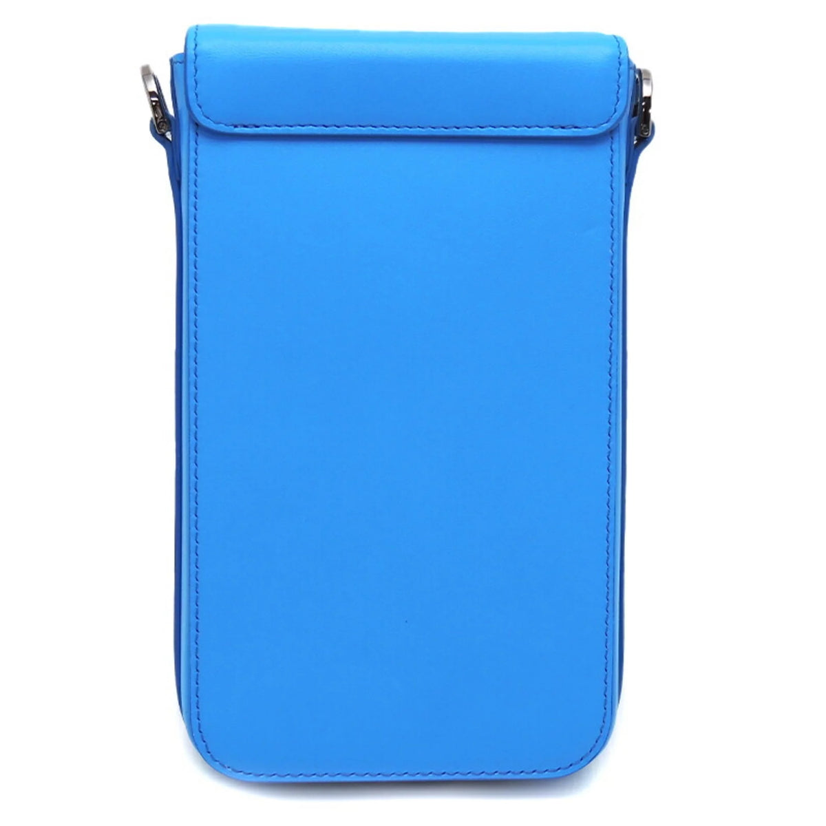 Pre-Owned Blue Leather Shoulder Bag X145997