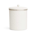 Textured Stainless Steel Treat Dog Jar F337