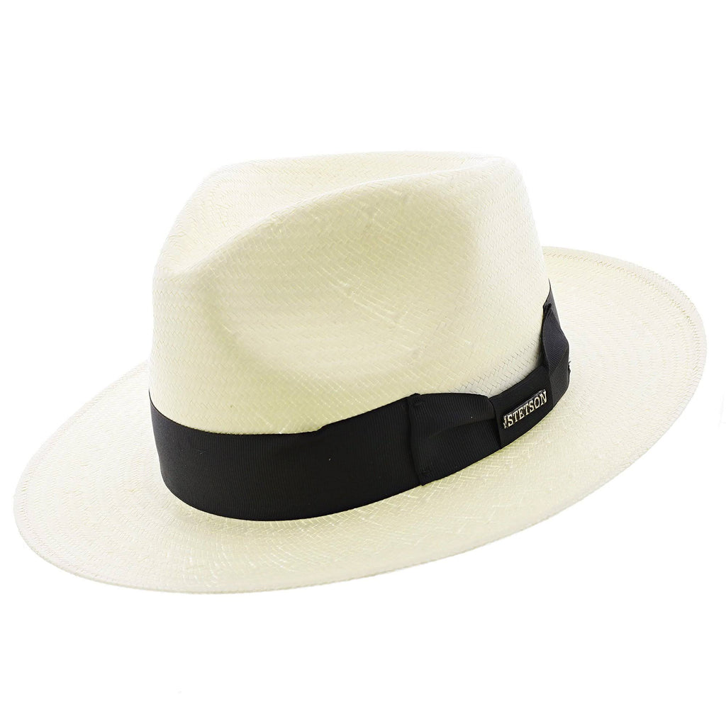 Natural Straw Fedora Hat K741