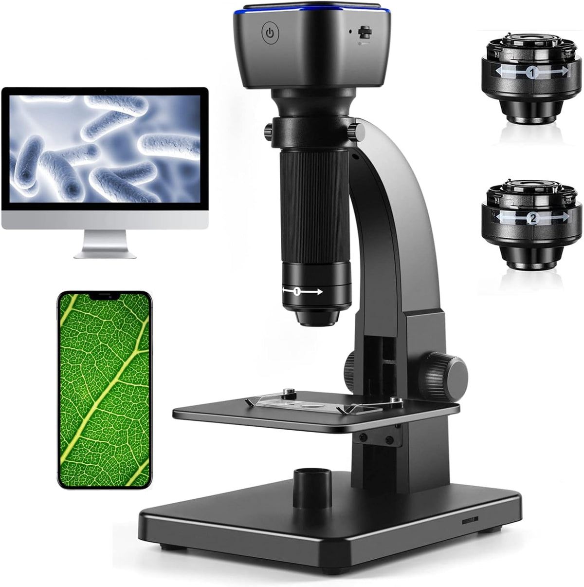 Digital Microscope, 2000X WiFi USB Connection B236309