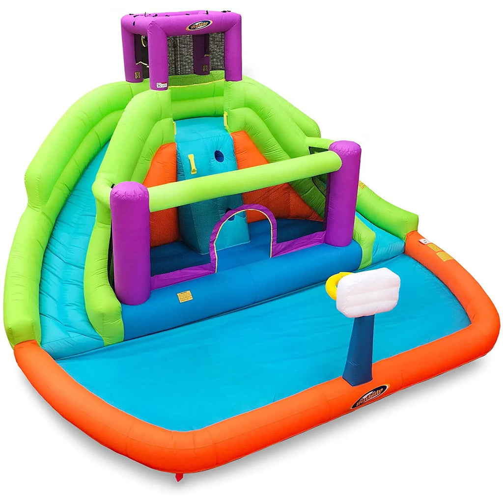 Double Hurricane Water Slide & Chaise Lounger R26821