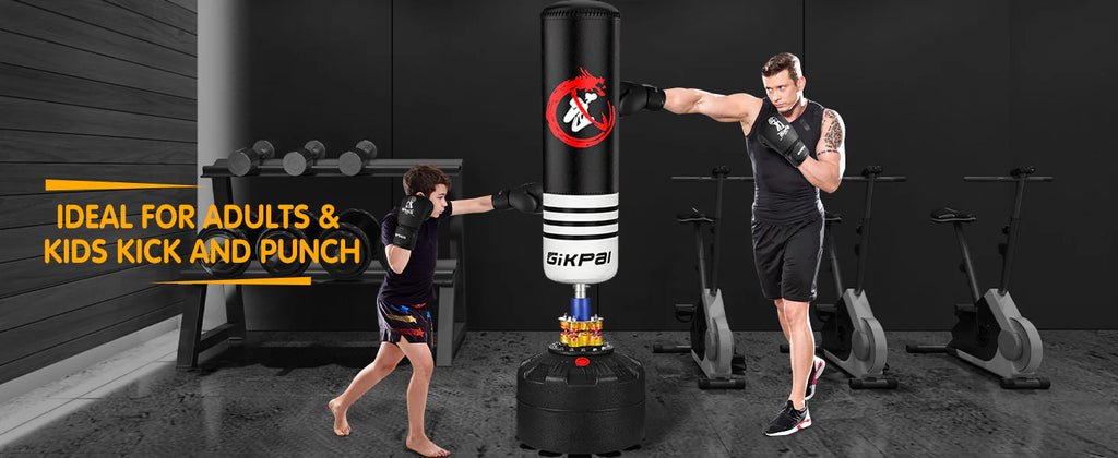 70'' 180lbs Freestanding Punching Bag with Stand V480