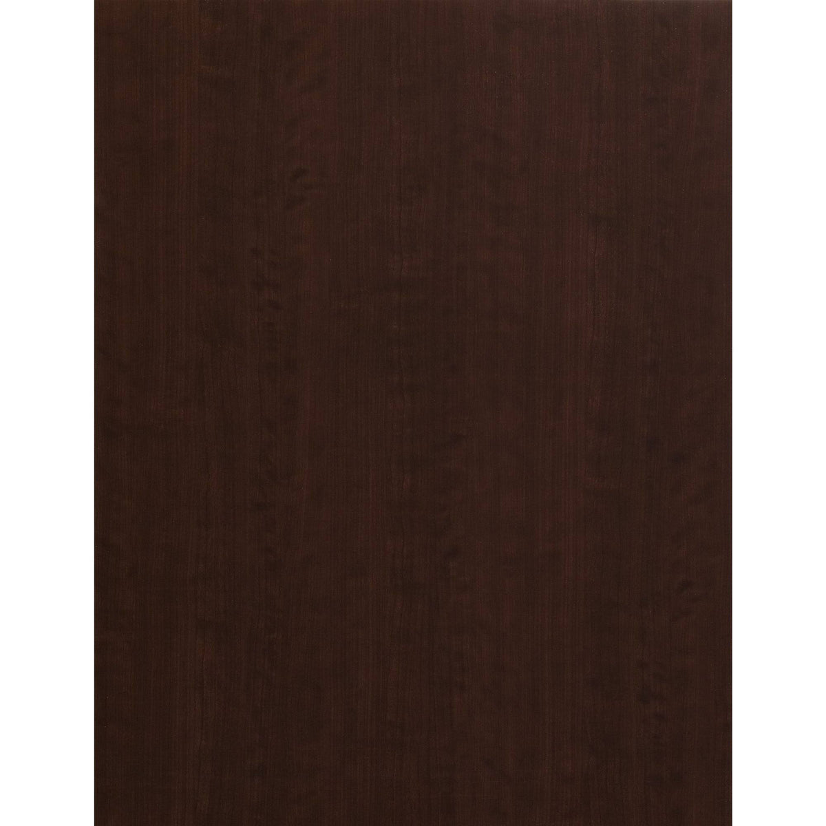 Mocha Cherry Office Desk with Pedestal K8562