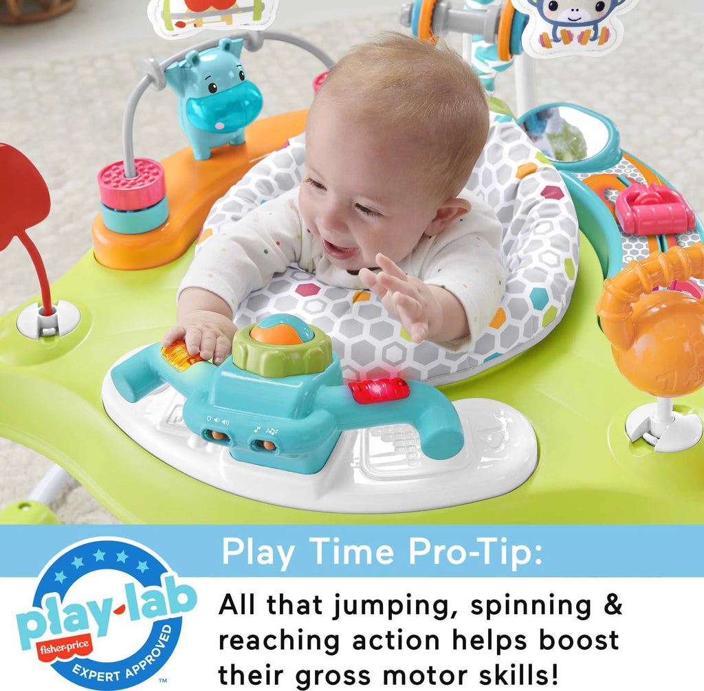 Baby Bouncer Activity Center with Lights & Music R33491