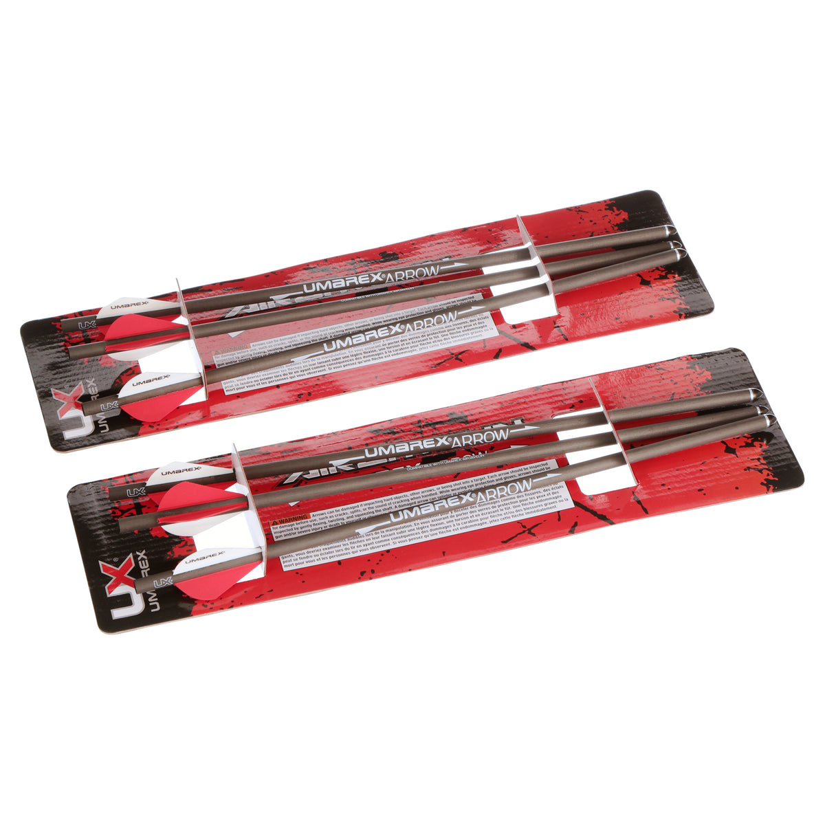 6-Pack Carbon Fiber Air Archery Arrows with Field Tips E9418