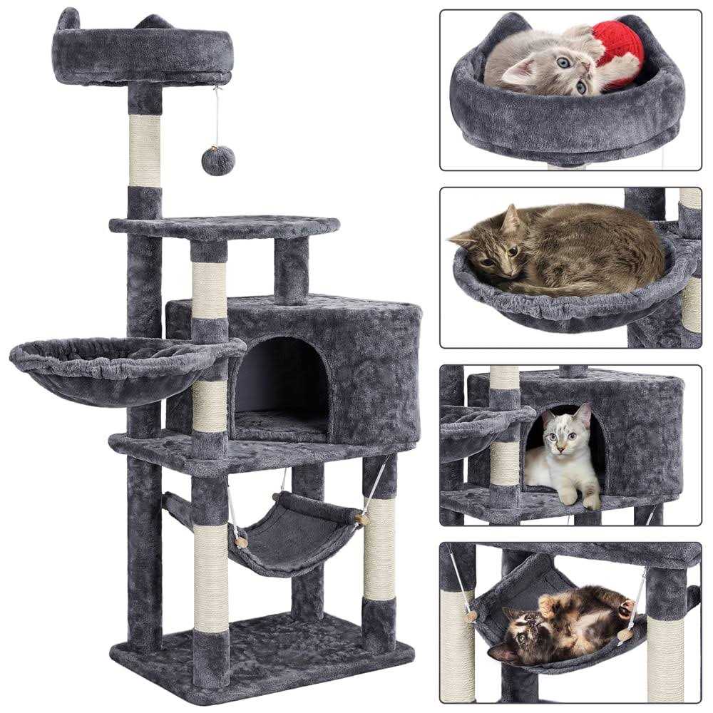 54.5 inch Cat Tree Tower with Scratching Posts R84591