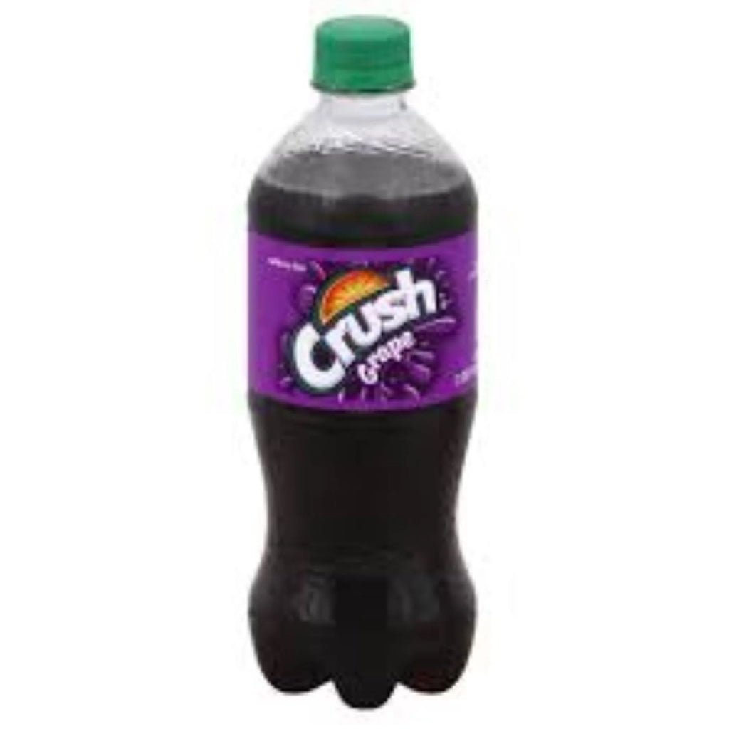 Crush Grape Soda 20oz Bottles, Quantity of 12 B11366