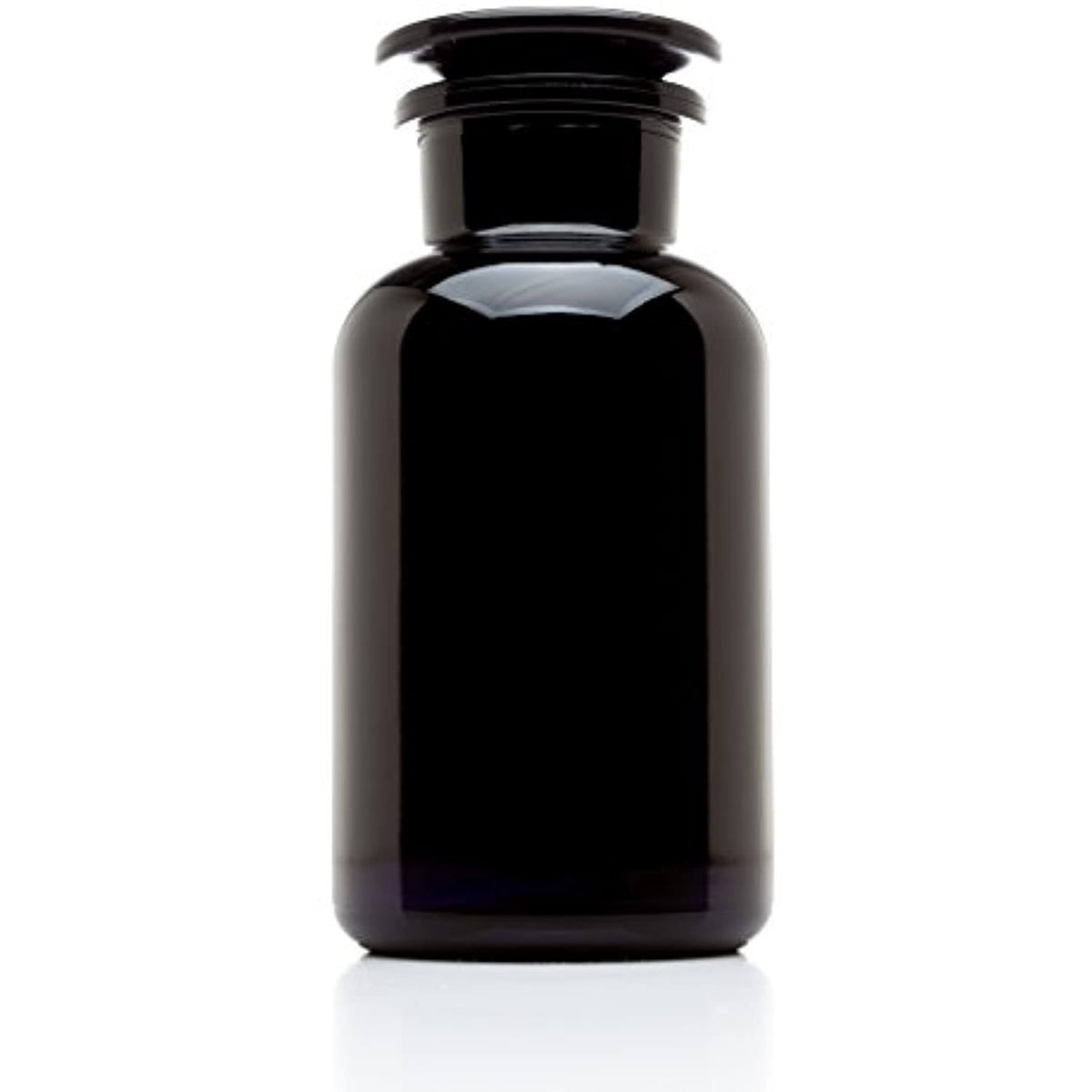 500 ml Black Ultraviolet Glass Apothecary Jar S3591