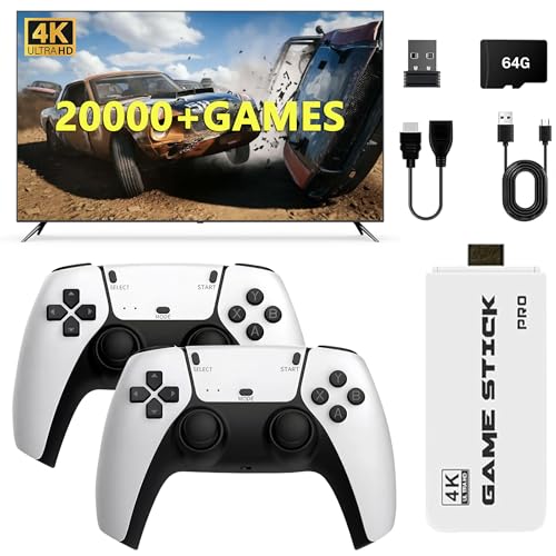 Retro Gaming Console with 20,000 Games and 2 Wireless Controllers A4026