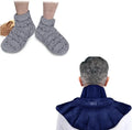 Microwavable Neck Warmer and Booties and Feet Warmers K609