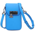 Pre-Owned Blue Leather Shoulder Bag X145997