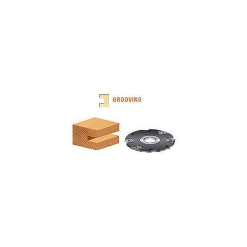 Carbide Grooving Insert with Scorer 4mm x 125mm Dia x 1-1/4 Bore F46268