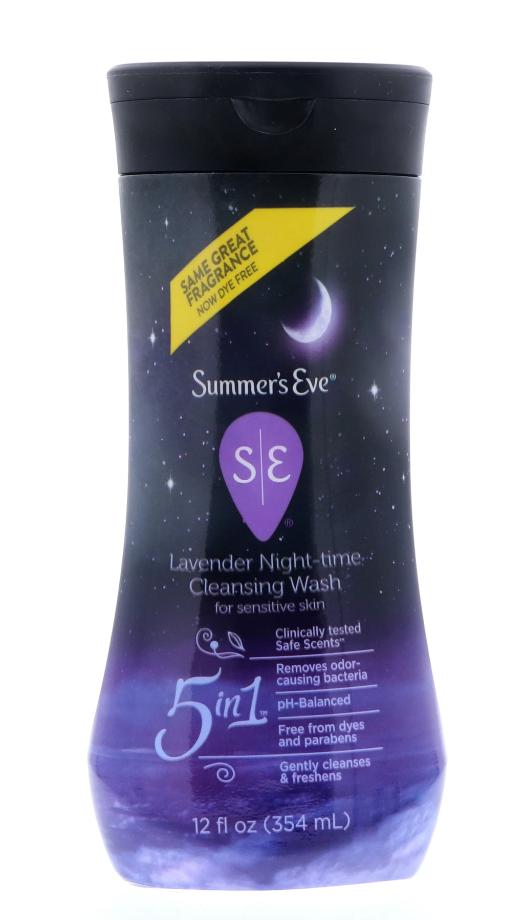 Lavender Night-Time Cleansing Wash for Sensitive Skin, 12 oz 3 Pack V6992