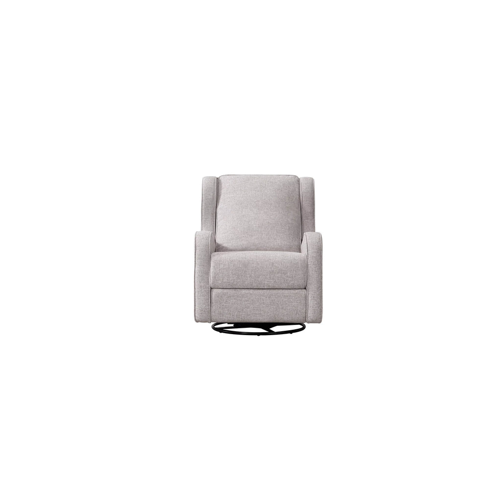 Fawn Gray Fabric Swivel Glider and Recliner X496209