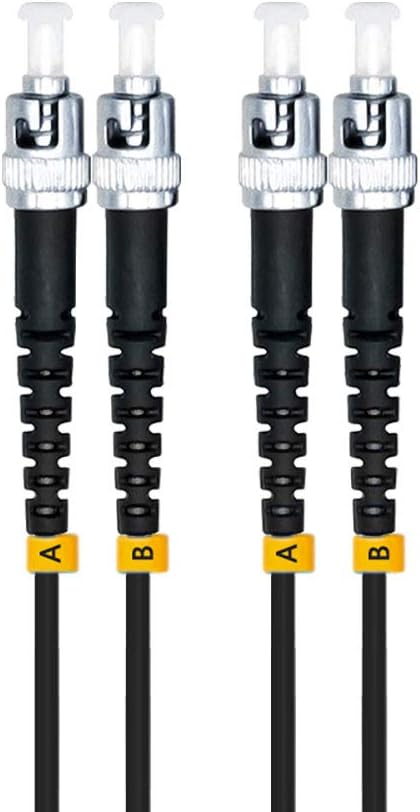 40M LC to LC OM3 Outdoor Armored Duplex 50/125 Fiber Optic Cable Jumper Multimode Q9326
