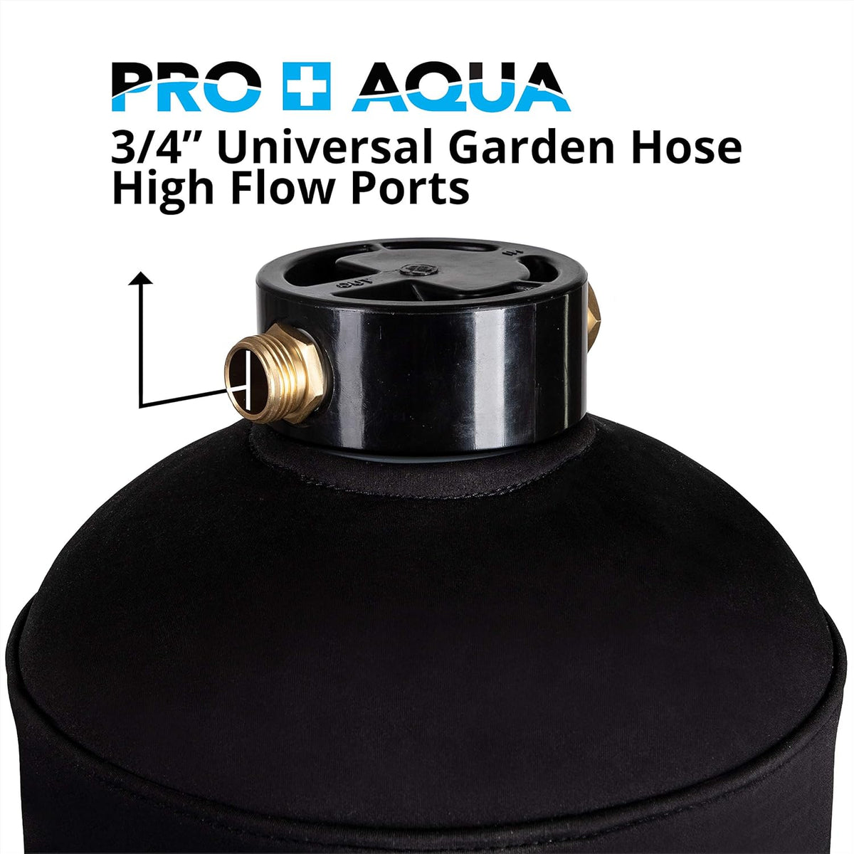 Portable RV Water Softener 16,000 Grain High Flow N38221