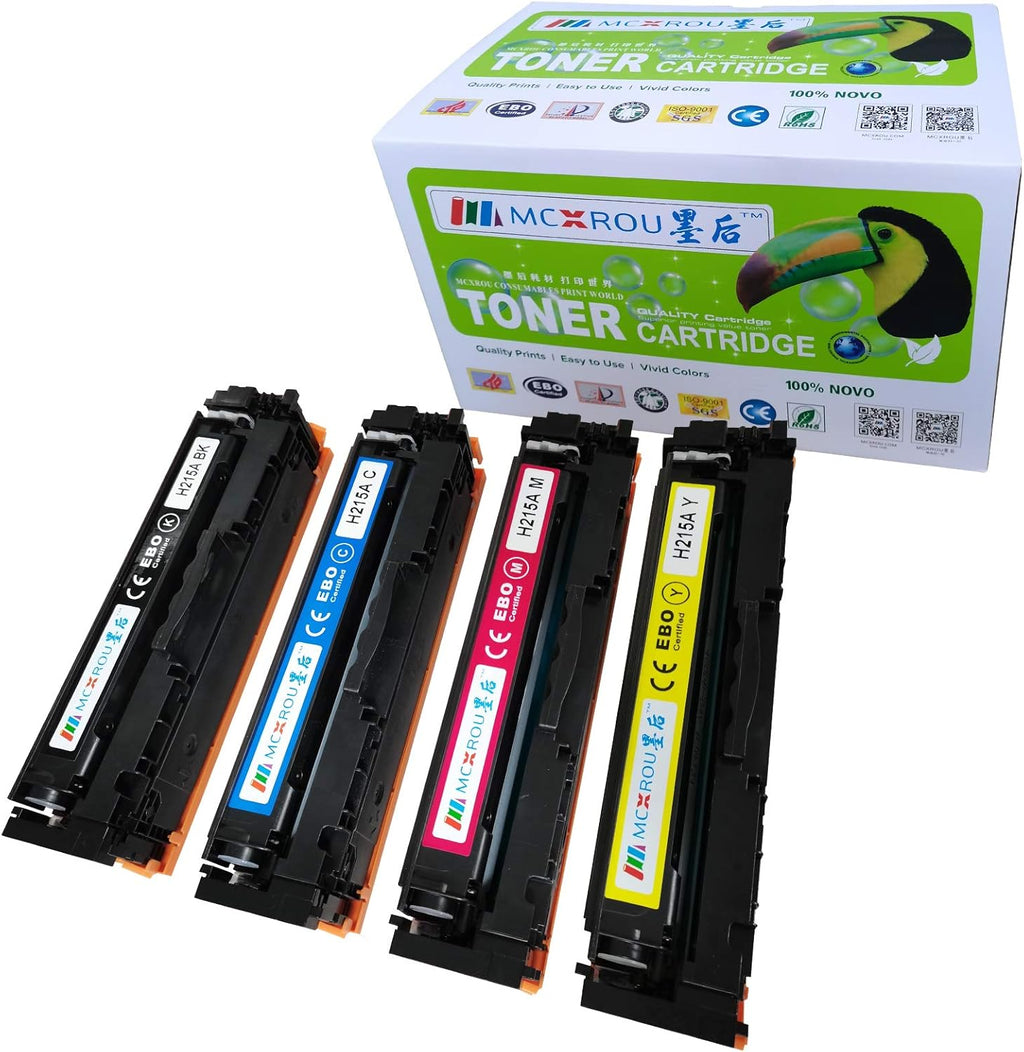 Compatible Toner Cartridge 4-Pack (1 Black, 1 Cyan, 1 Magenta, 1 Yellow) D2071
