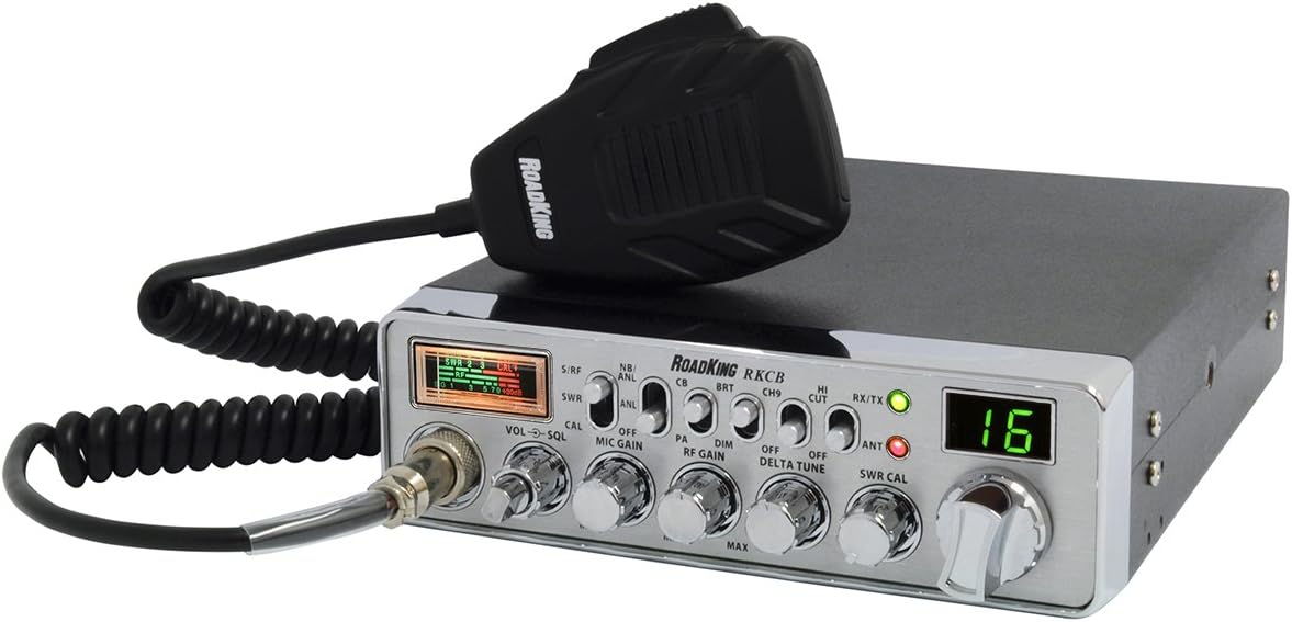 40 Channel CB Radio with Digital Display and SWR Meter F65911