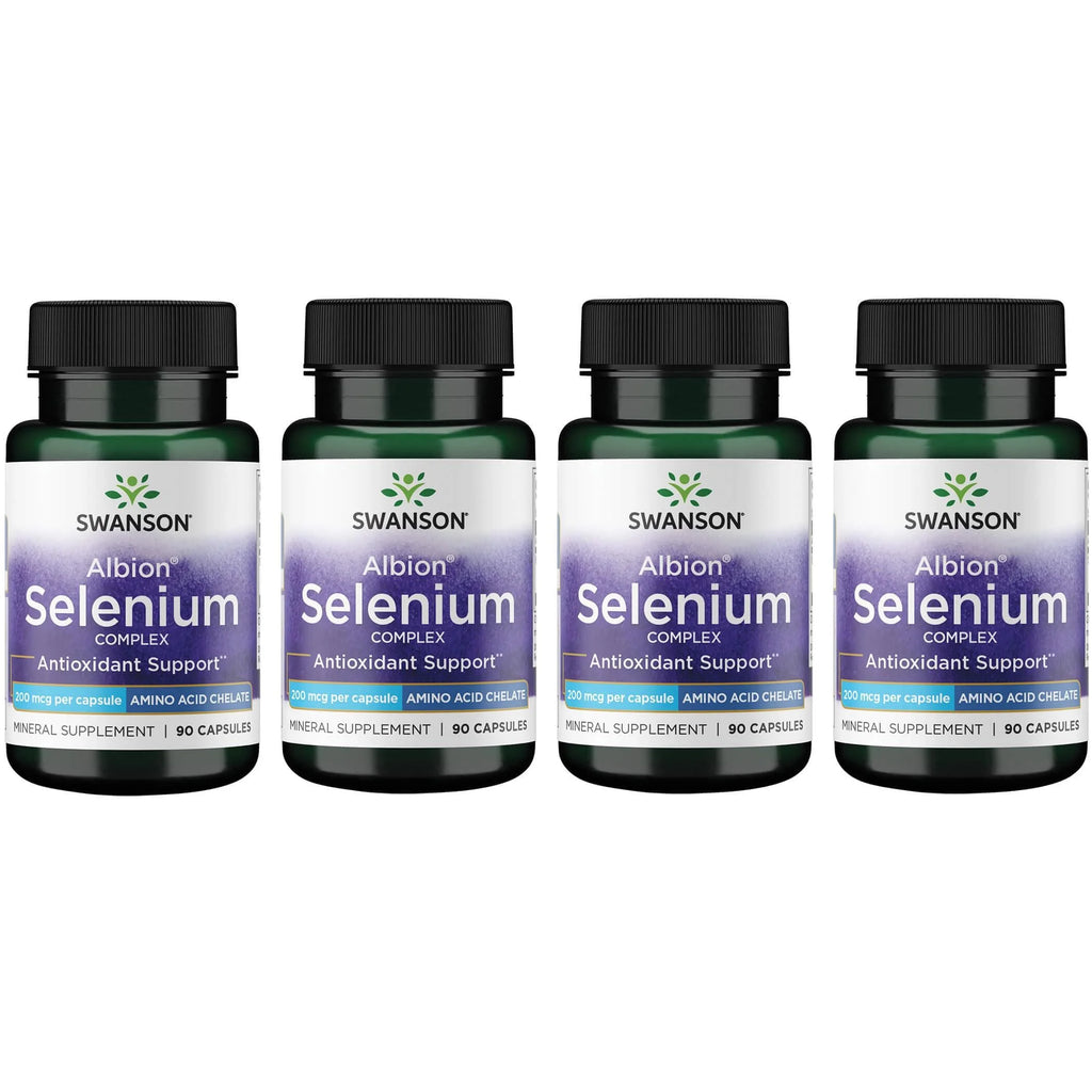 Selenium Complex 200 mcg 90 Caps 4 Pack O435