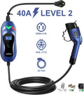 Portable EV Charger 240 Volt 25ft Cable 40 Amp I9449