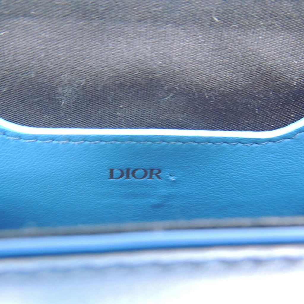 Pre-Owned Blue Leather Shoulder Bag X145997