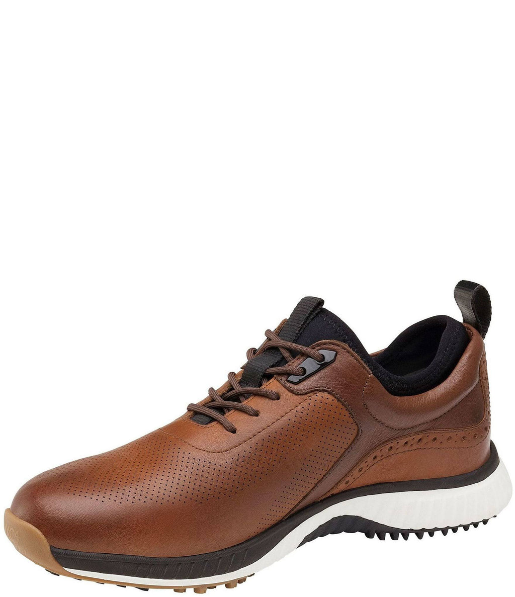 White Leather Hybrid Shoes F509422