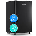 Black Upright Freezer J621132