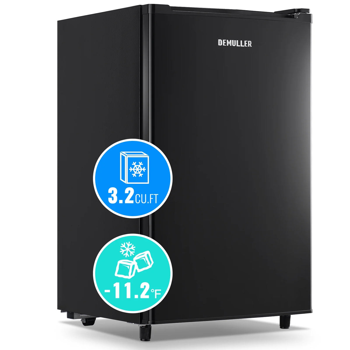 Black Upright Freezer J621132
