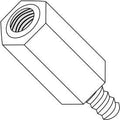 6-32 x 1/2 Hex Male Female Threaded Standoff - Nylon - Pkg of 1000 J30278