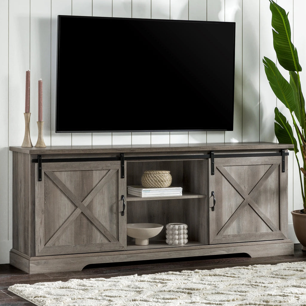 Modern Sliding Door TV Stand G19923