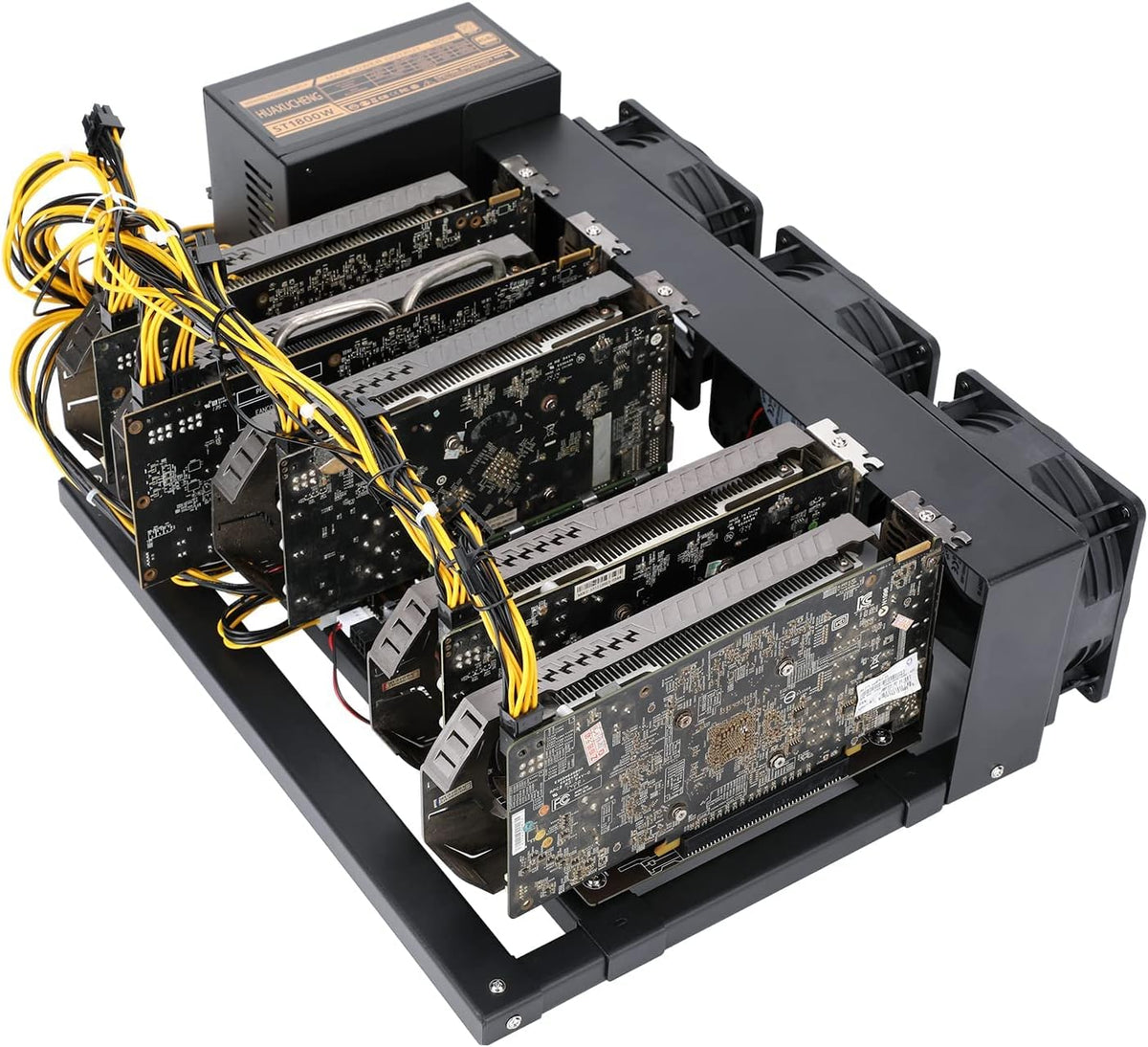 Mining Rig X79-5 Card GPU Full Mining Machine K956523