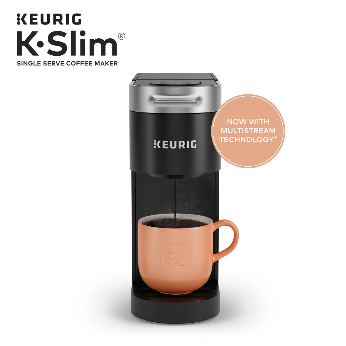 Black Single-Serve K-Cup Pod Coffee Maker S2690