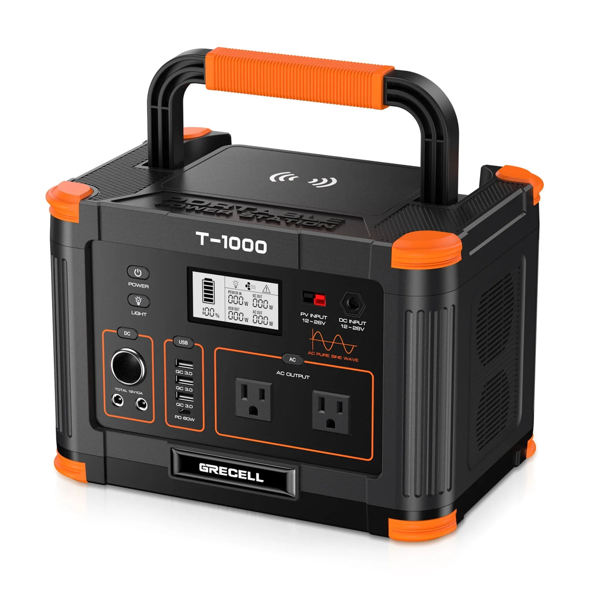 1000W 999Wh Portable Power Station Q9751