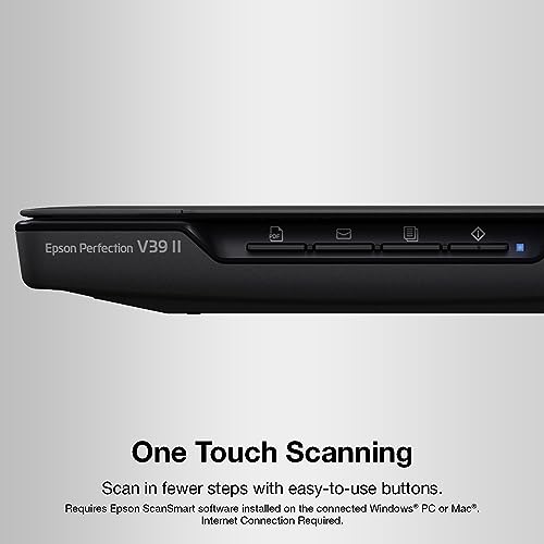 Black Flatbed Scanner 4800 dpi Optical Resolution U25695