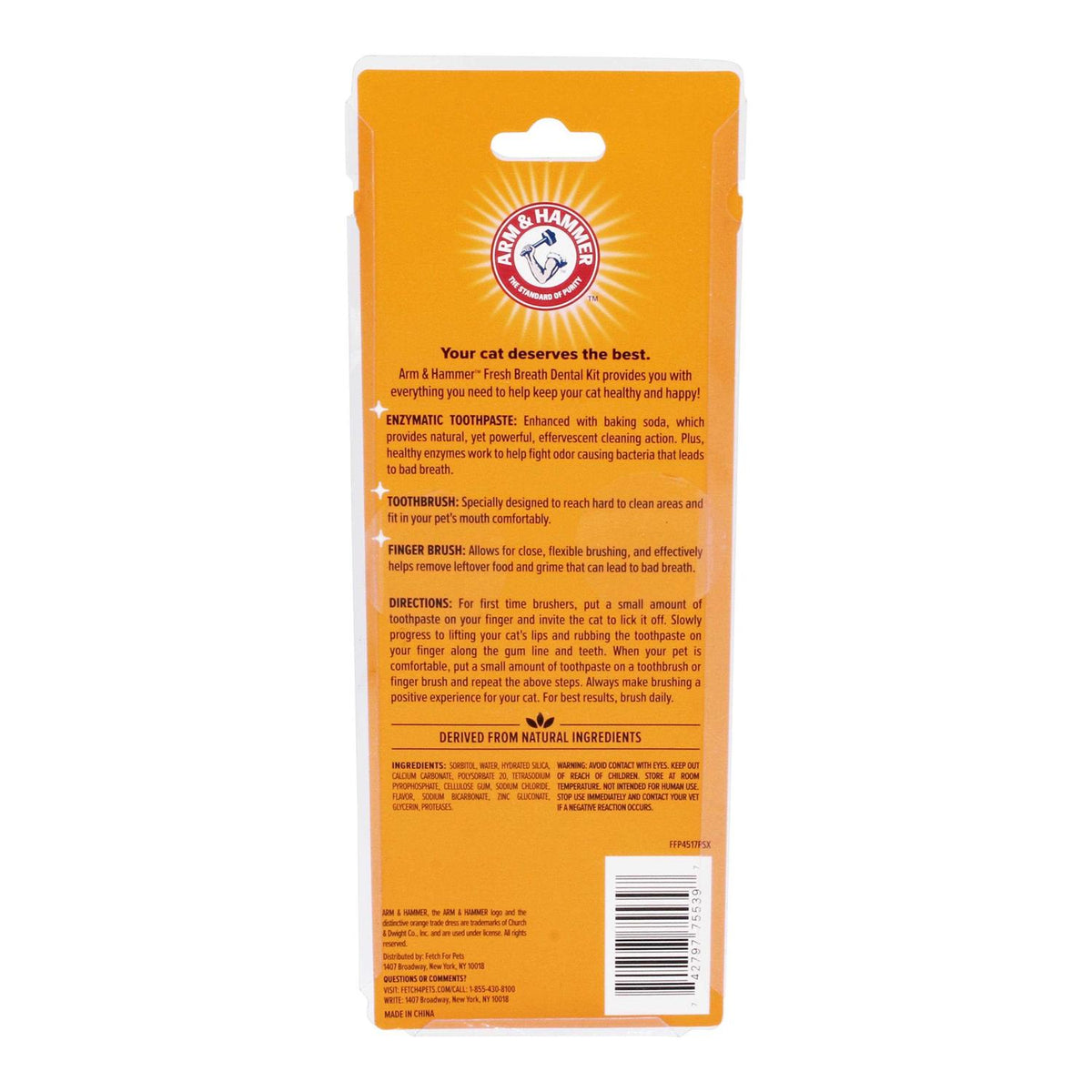 Fresh Breath Dental Kit for Cats V721981