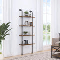 4-Tier Adjustable Bookshelf Y36332
