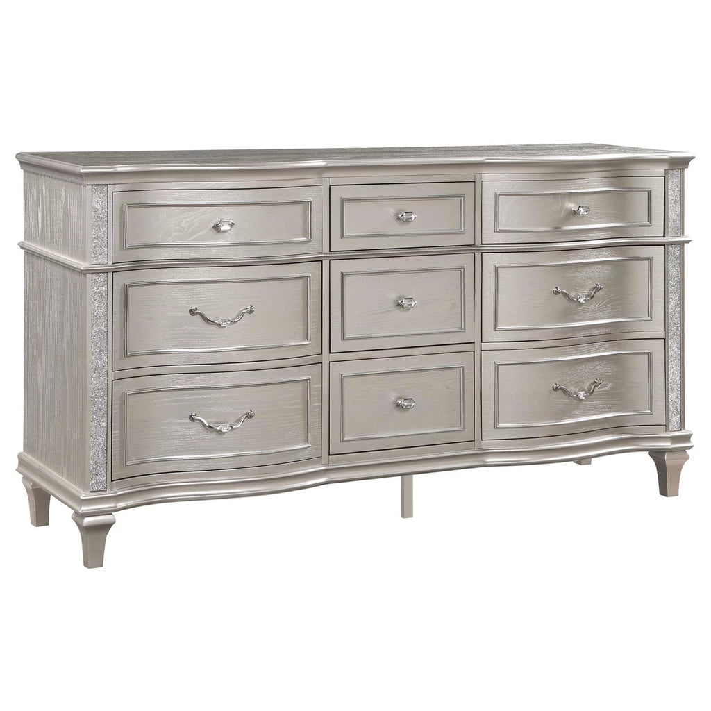 4-piece Upholstered Platform Queen Bedroom Set L38700