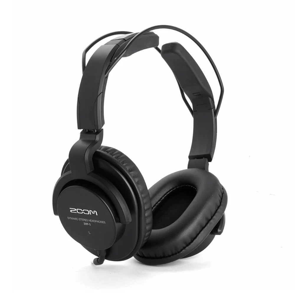 All Black Six Track Portable Recorder Bundle with Dynamic Mic Headphones Z8086