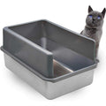 Stainless Steel XL Litter Box A5352