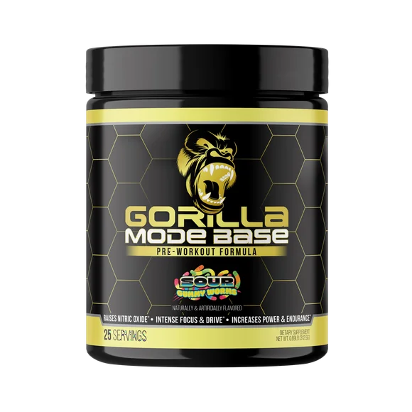 Pre-Workout Dietary Supplement Sour Gummy Worms A340846