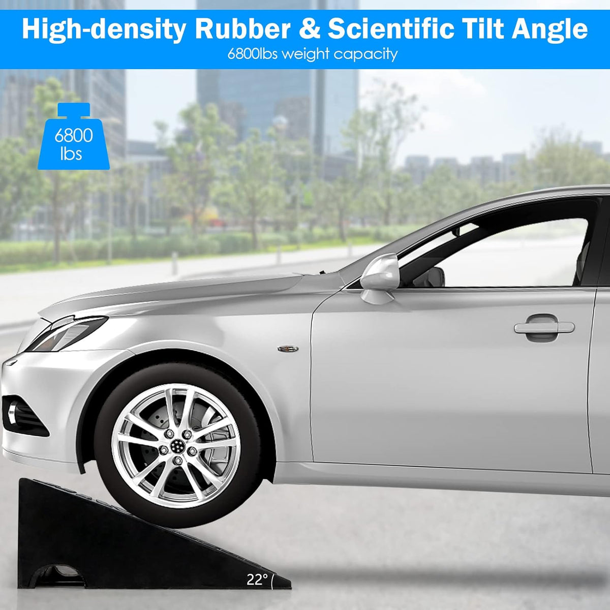 Rubber Curb Ramps Pack of 2 Q20712