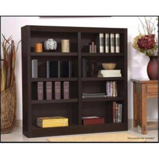 Espresso Finish 8 Shelves Bookcase U636