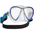 Clear/Blue Twin Mask with Comfort Strap K2907