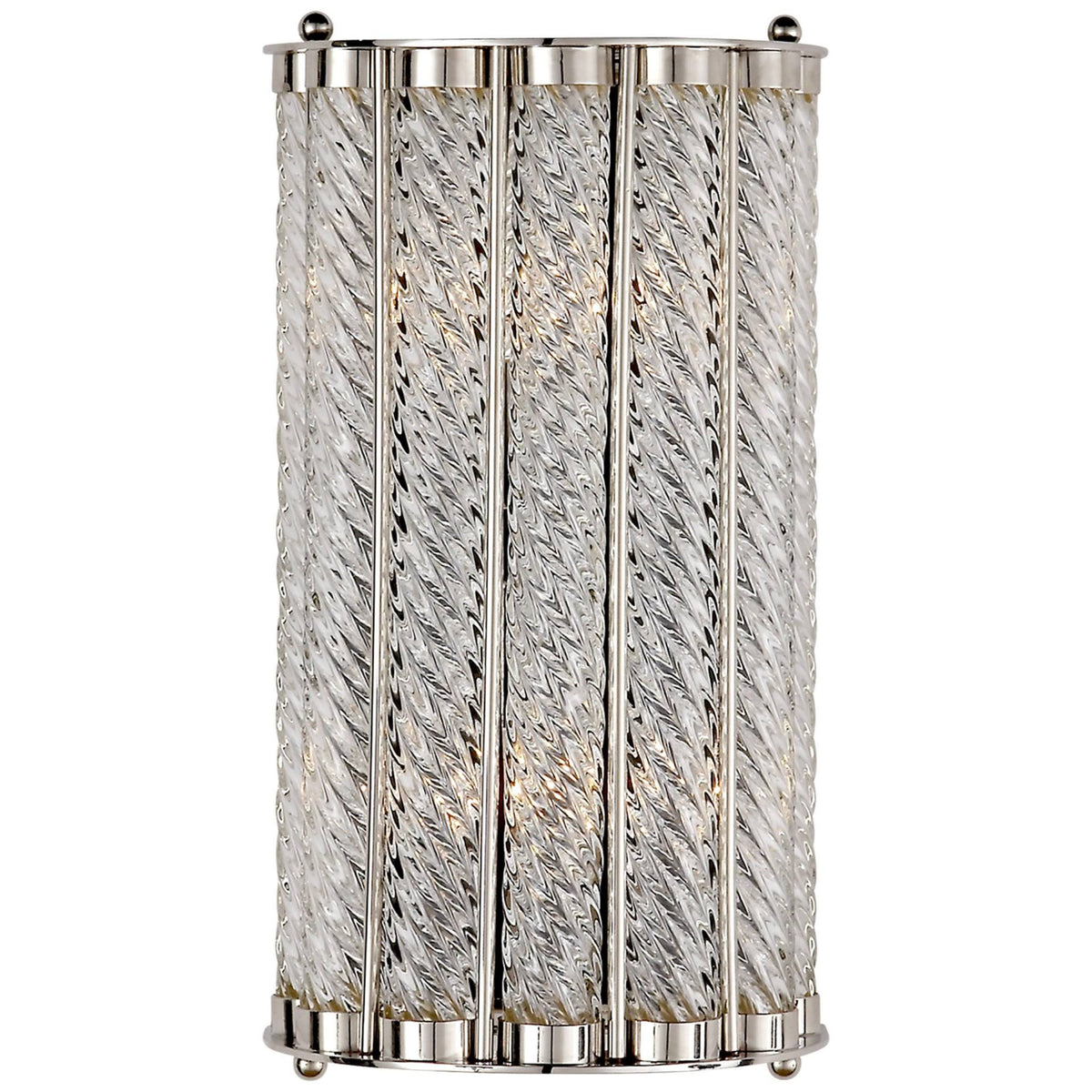 Polished Nickel Sconce O50053