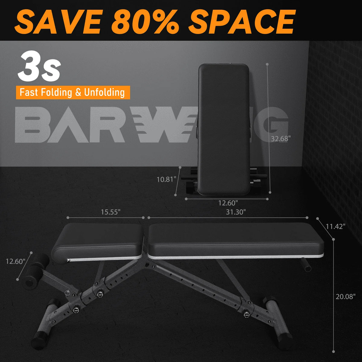 Adjustable Weight Bench Y530