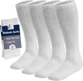 Cotton Over the Calf Knee High Socks 4 Pairs D9708