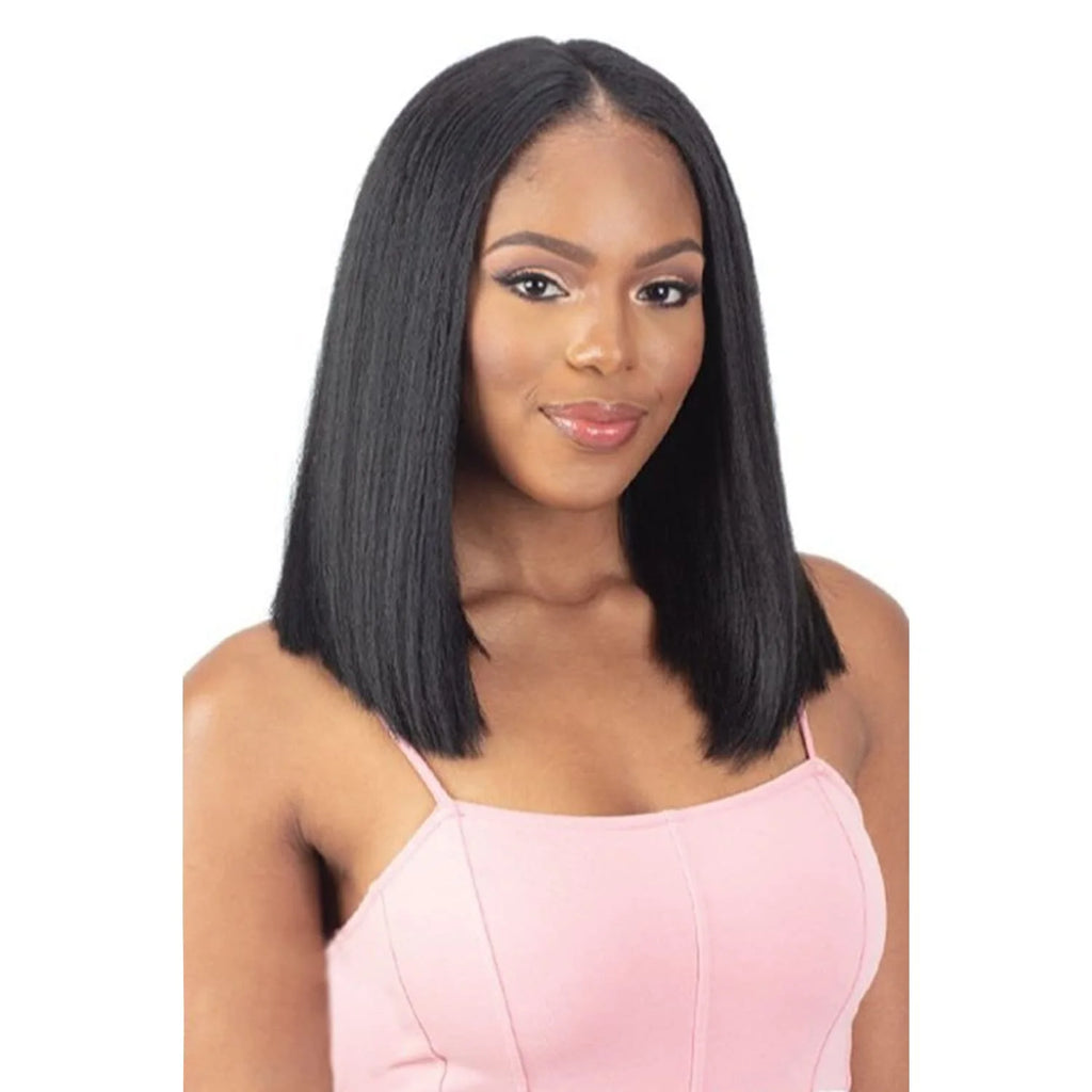U Part Wig Natural Yaky Straight 14" G39044