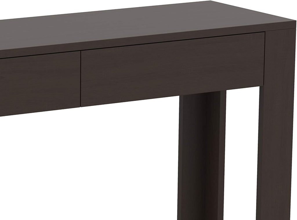 Brown 2 Drawer Console Table M723219